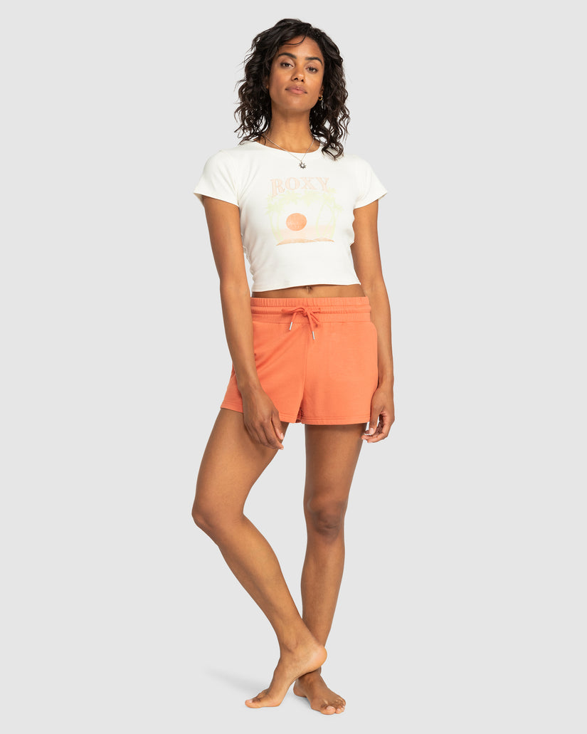Womens Roxy All Day Crop Top