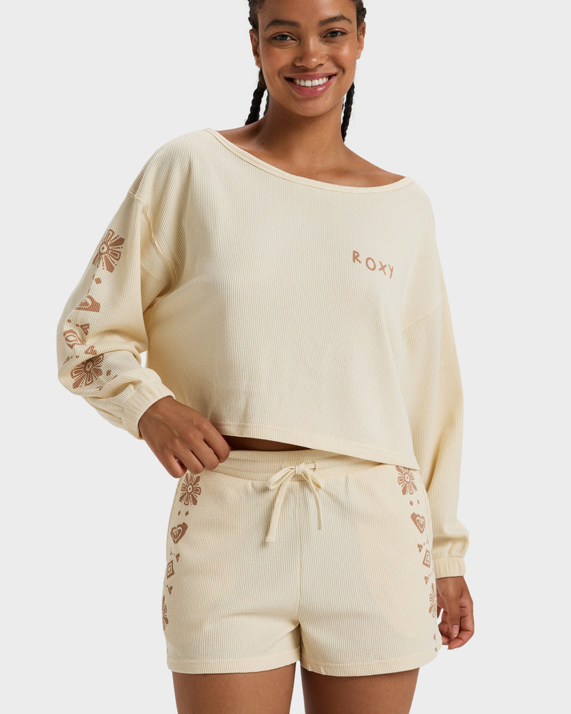 Womens Sandy Road Long Sleeve T-Shirt