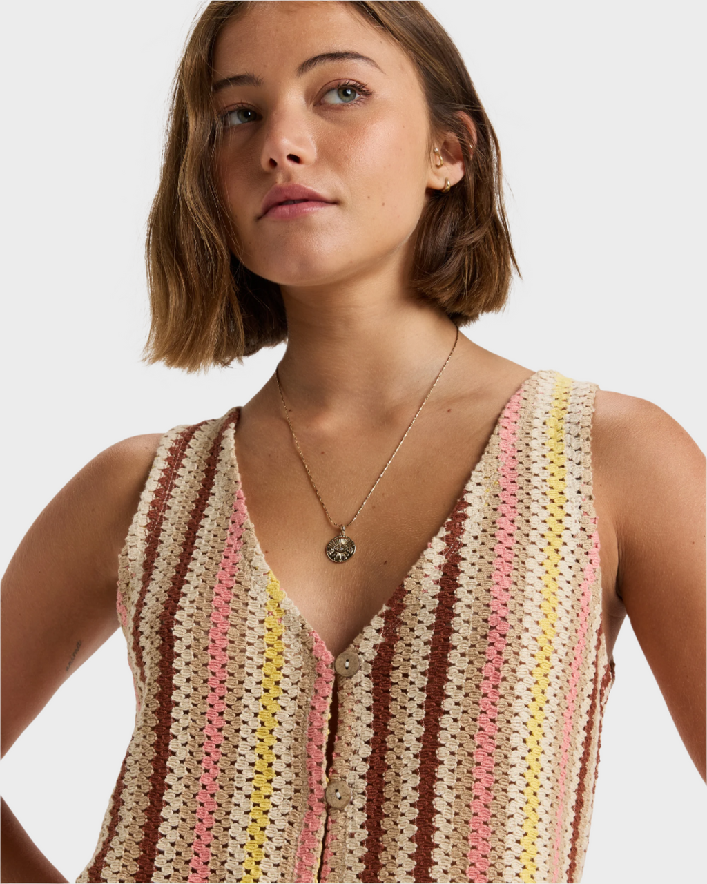 Womens Beach Sounds Tank Top