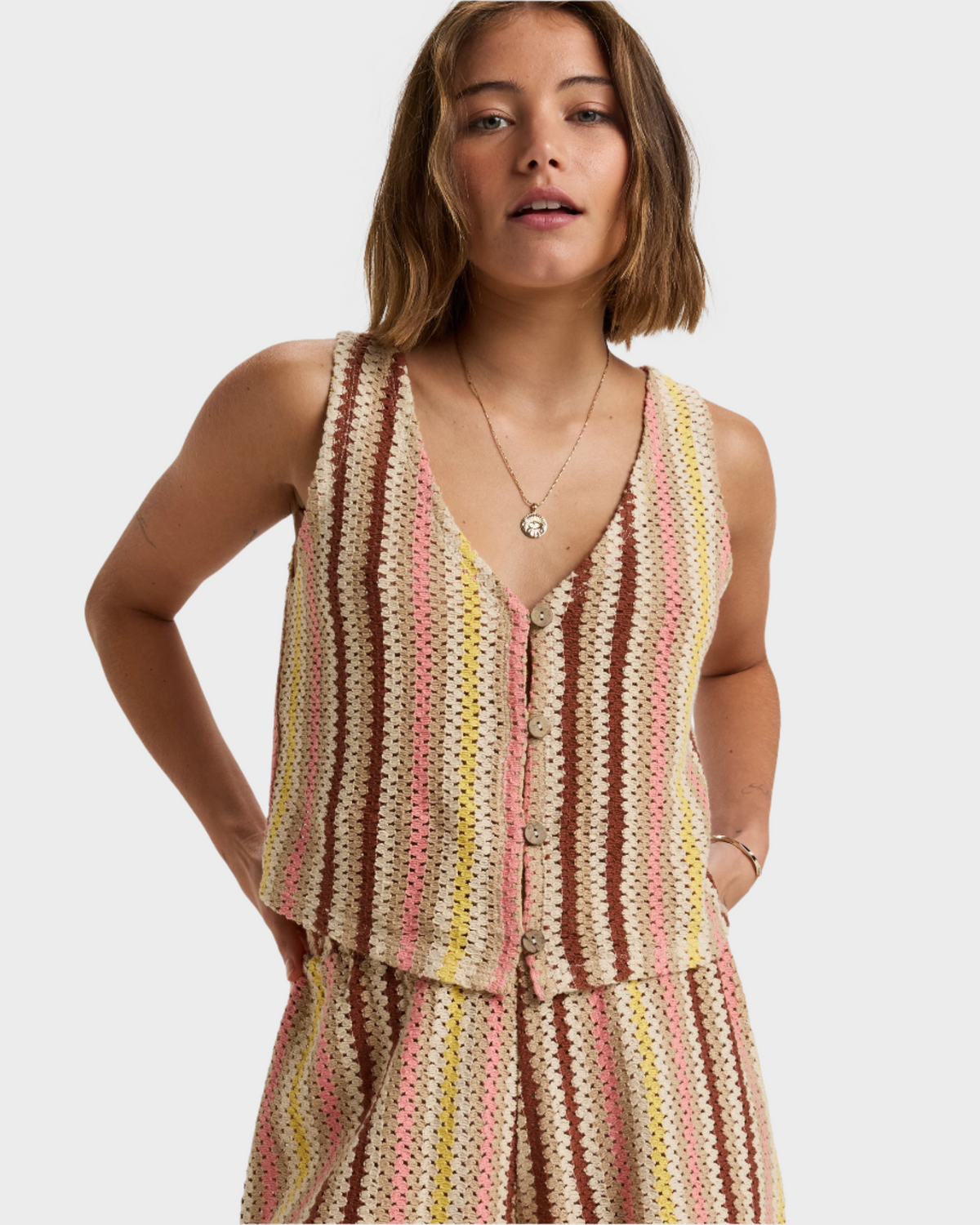 Womens Beach Sounds Tank Top