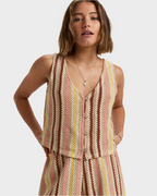 Womens Beach Sounds Tank Top