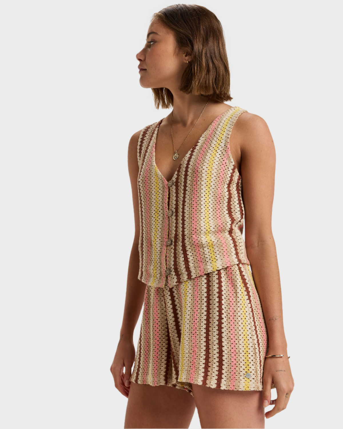 Womens Beach Sounds Tank Top