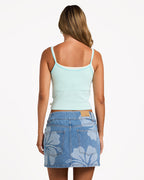 Womens Never Too Late Tank Top