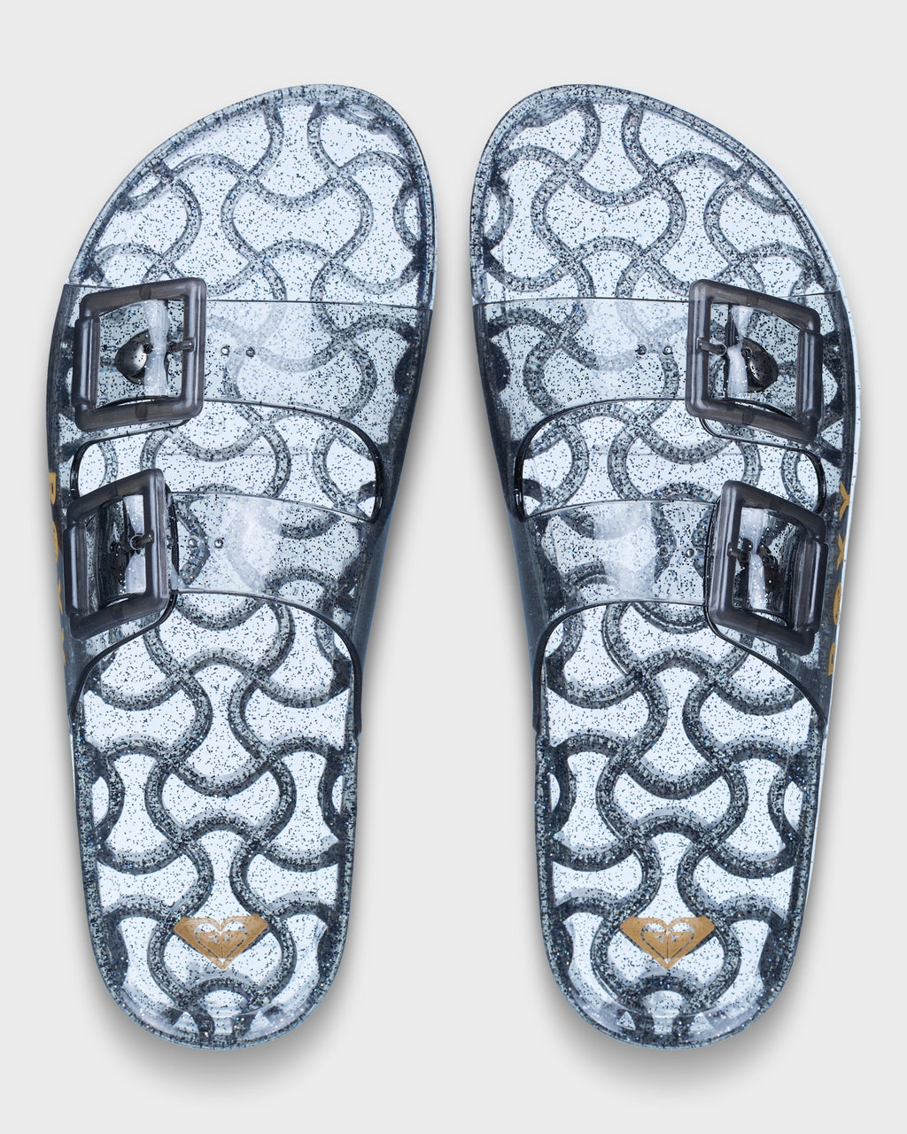 Womens Kattie Glitter Slides