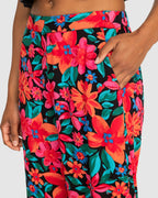 Womens Midnight Avenue Wide Leg Printed Pants
