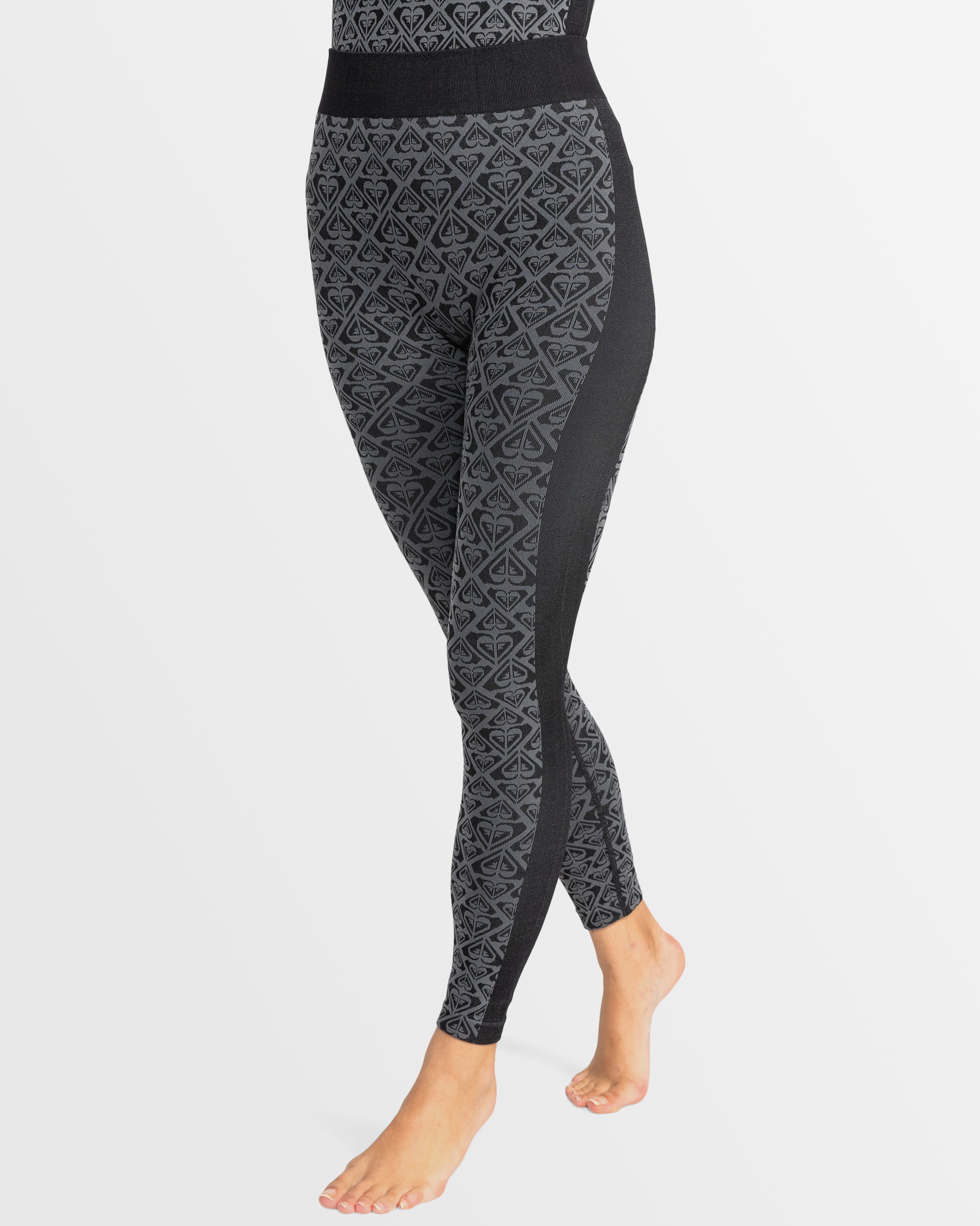 Womens Chill Out Seamless Heart Sport Legging Pants