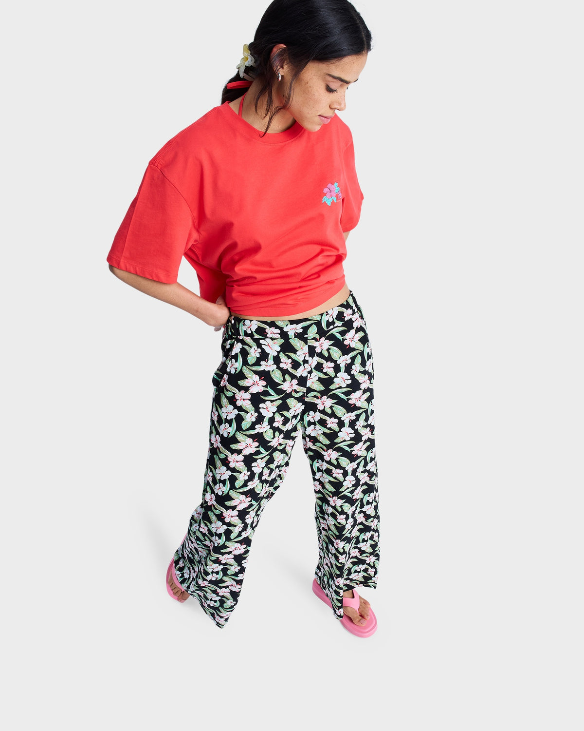 Womens Midnight Avenue Crepe Pants