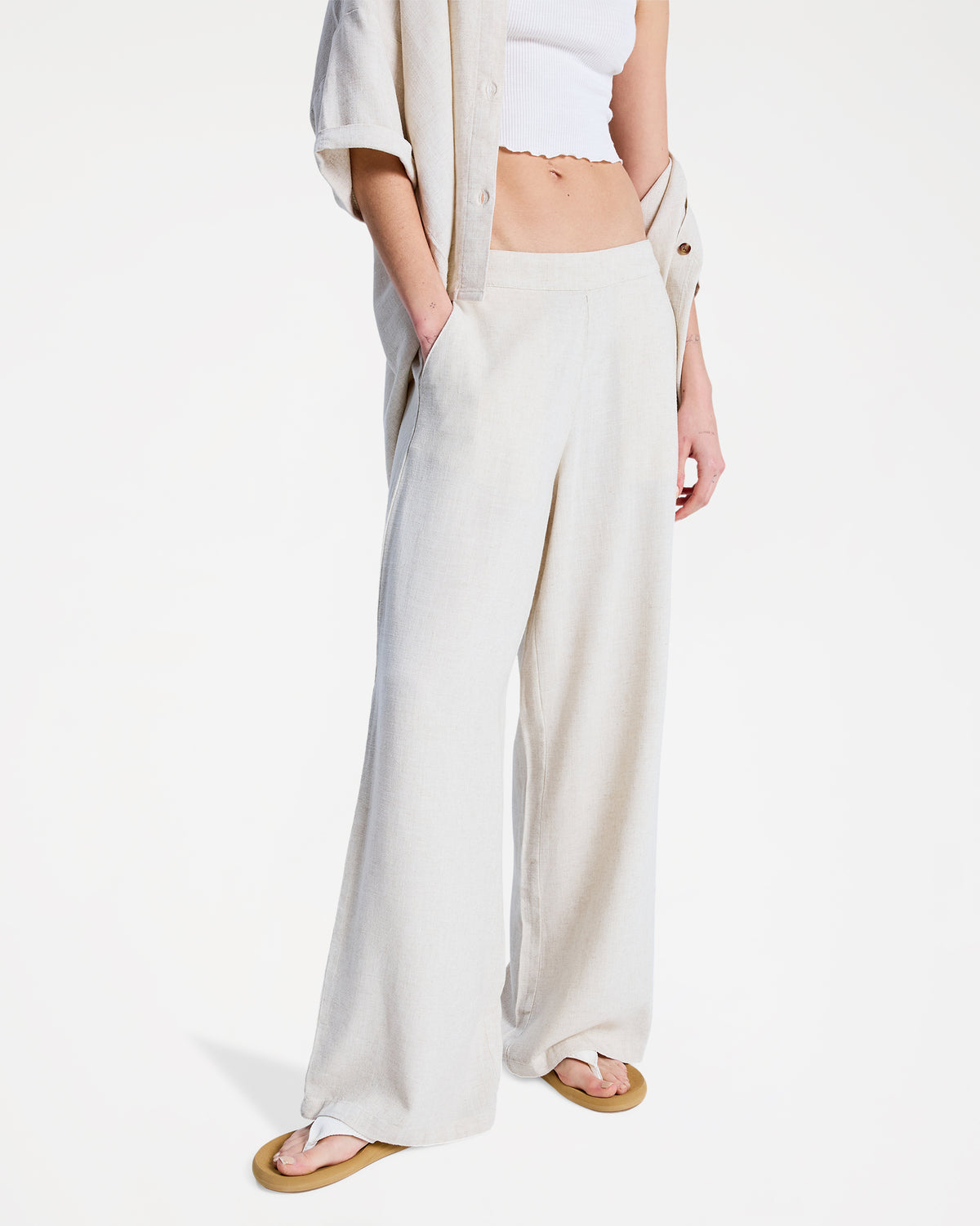 Womens Midnight Avenue Solid Pants