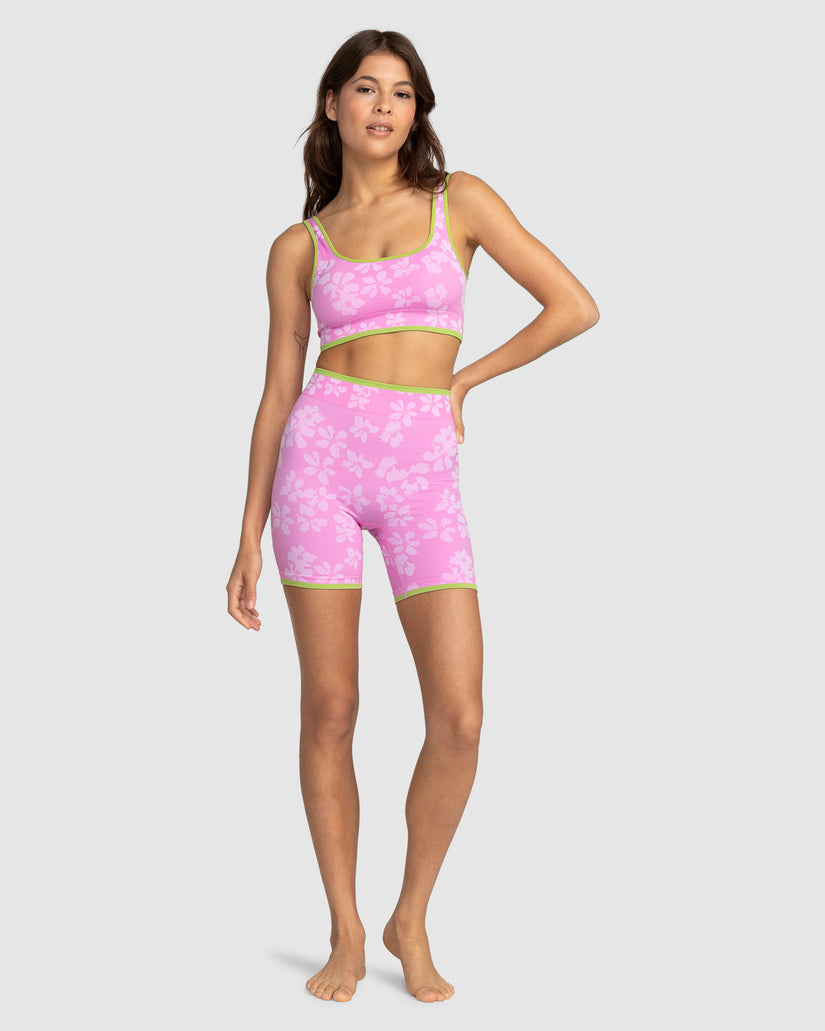 Womens Chill Out Jacquard Athletic Shorts
