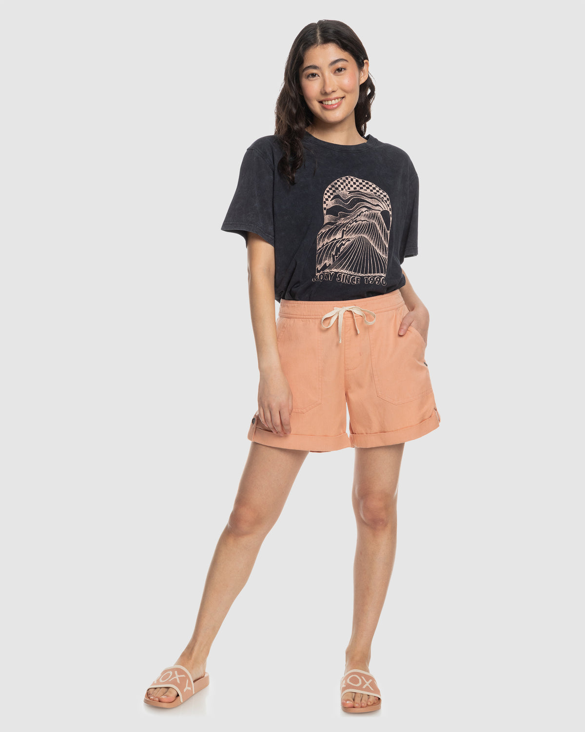 Womens Sweetest Life Elasticated Waist Shorts