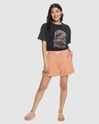 Womens Sweetest Life Elasticated Waist Shorts