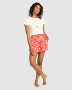 Womens Midnight Avenue Relaxed Fit Printed Shorts