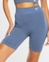 Womens Chill Out Biker Athletic Shorts