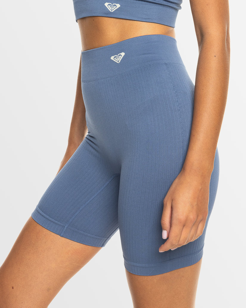 Womens Chill Out Biker Athletic Shorts