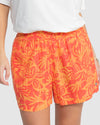 Womens Lekeitio Bay Printed Elastic Waist Shorts