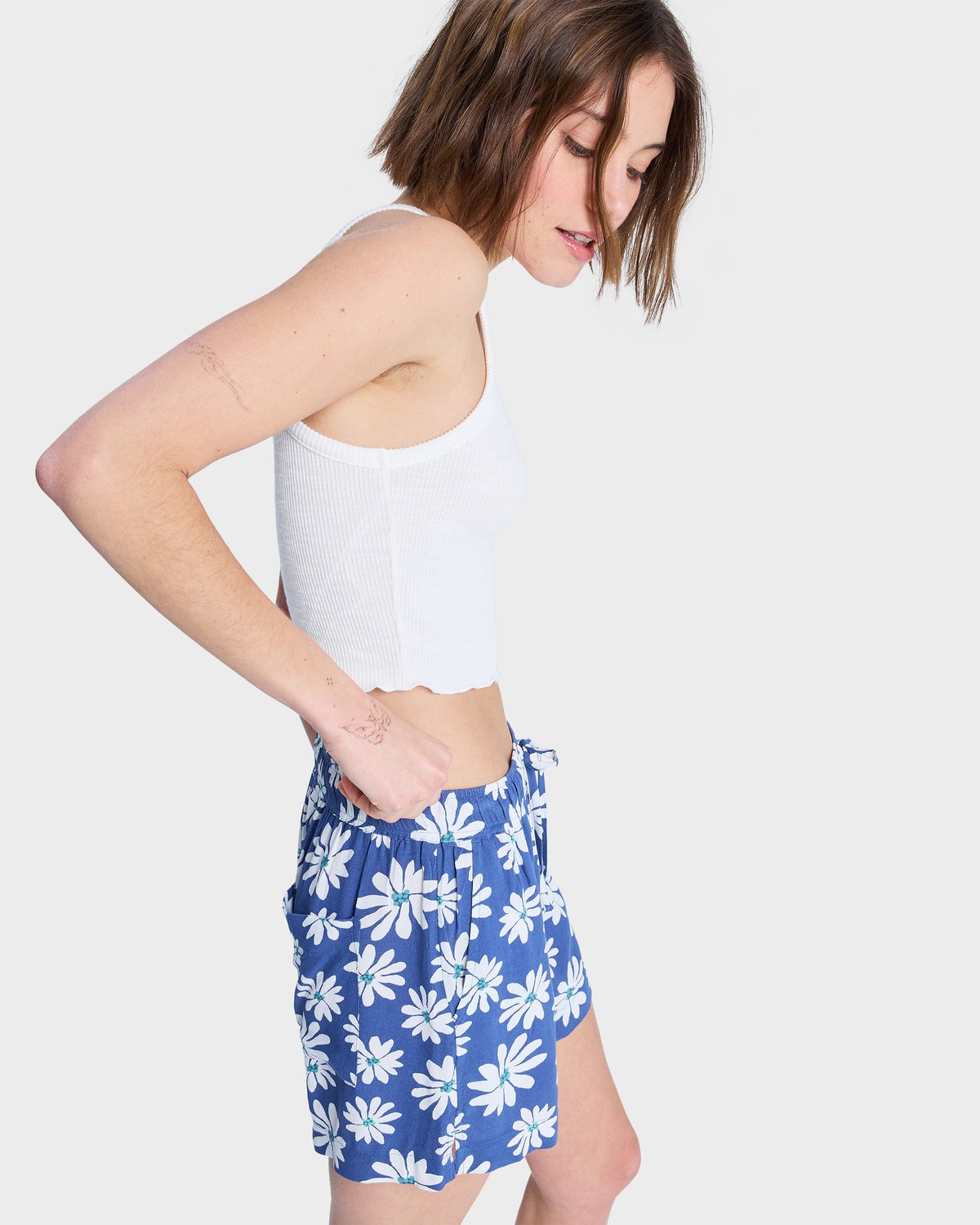 Womens Lekeito Break High Beach Shorts
