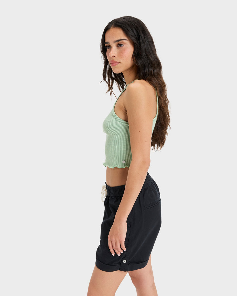 Womens Sweetest Day Elastic Waist Shorts
