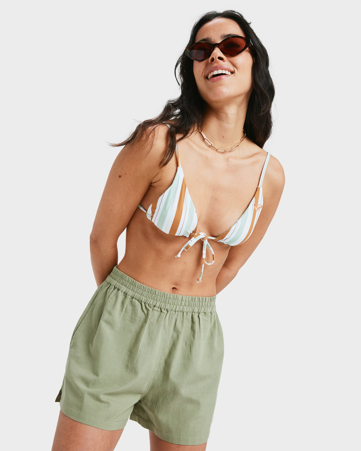 Womens Lekeitio Bay II Elastic Waist Shorts