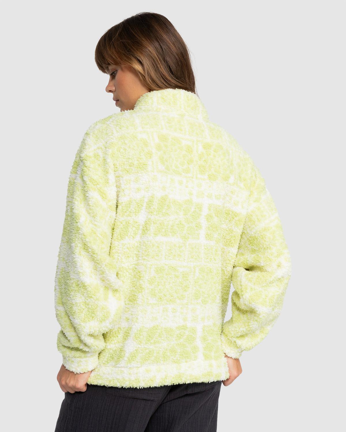 Womens Jive Talking Half Zip Polar Fleece Top