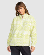 Womens Jive Talking Half Zip Polar Fleece Top