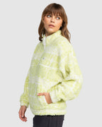 Womens Jive Talking Half Zip Polar Fleece Top
