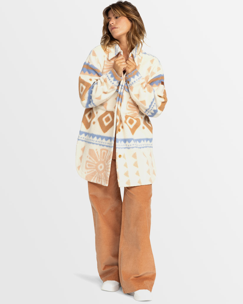 Womens Morning Crush  Polar Shacket