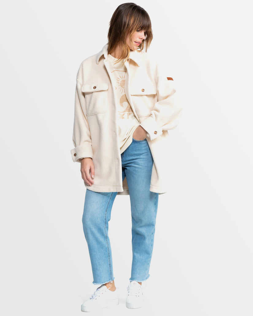Buy Womens Over And Out II Polar Shacket by Roxy | Surf Dive 'n Ski