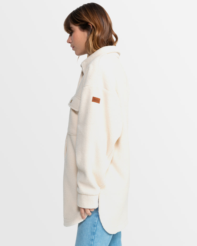 Buy Womens Over And Out II Polar Shacket by Roxy | Surf Dive 'n Ski