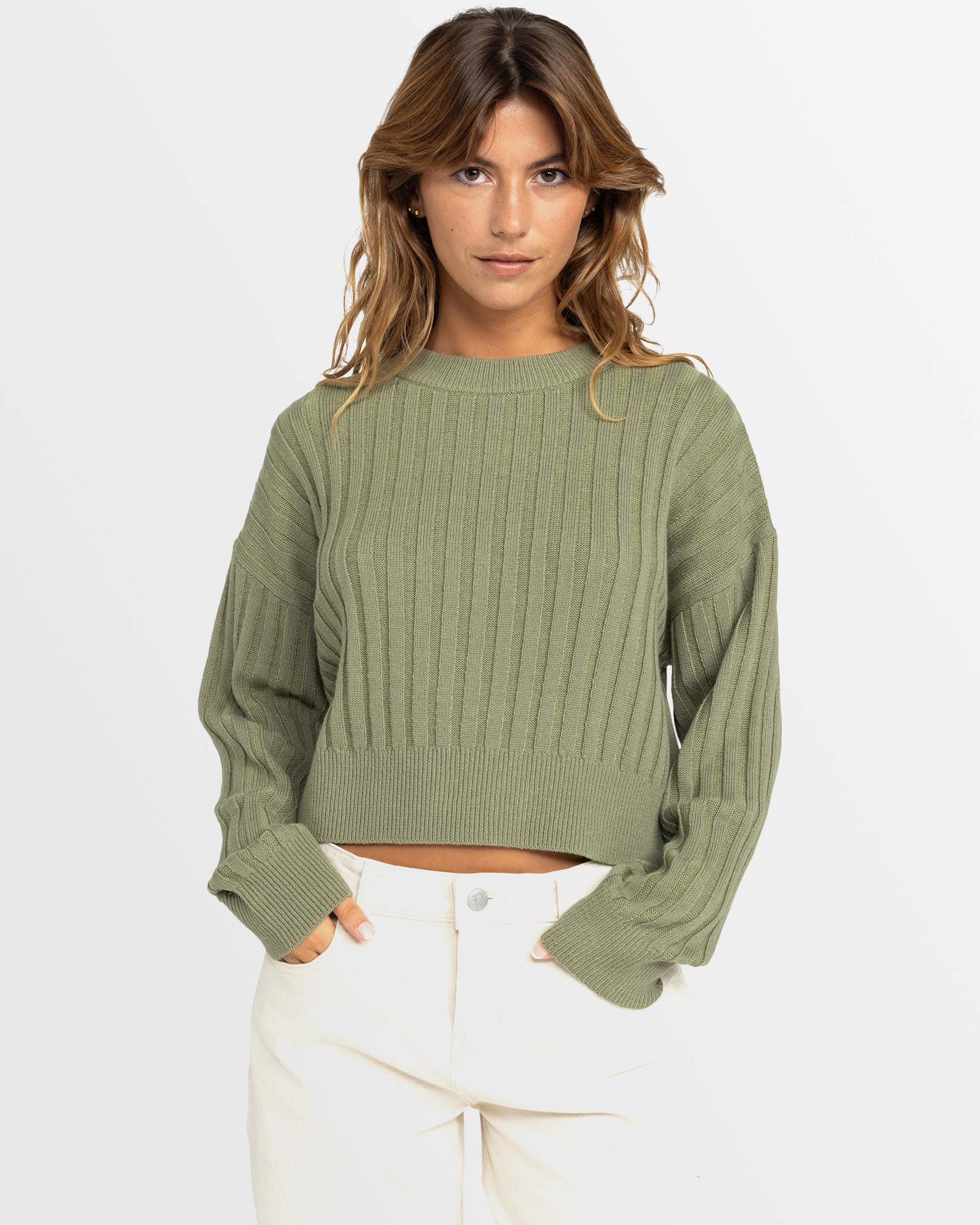 Womens Exploring Diary Crew Neck Sweater Australia