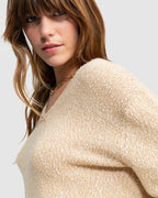 Womens California Crush V-Neck Sweater