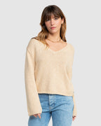 Womens California Crush V-Neck Sweater