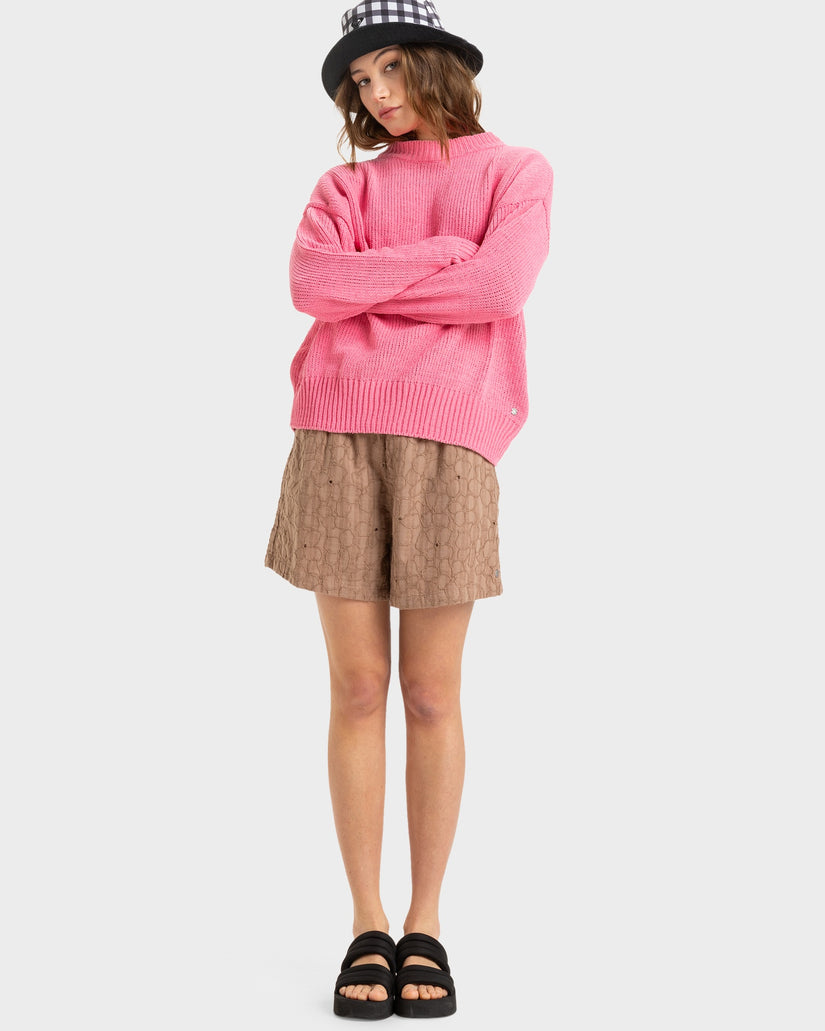 Womens Miss It All Crew Neck