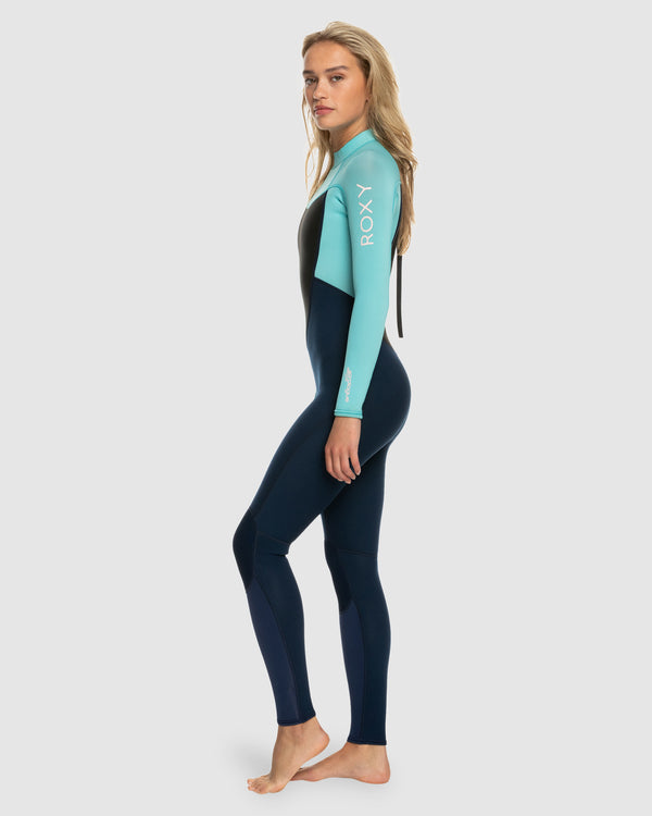 Womens 3/2mm Prologue Flatlock Back Zip Wetsuit