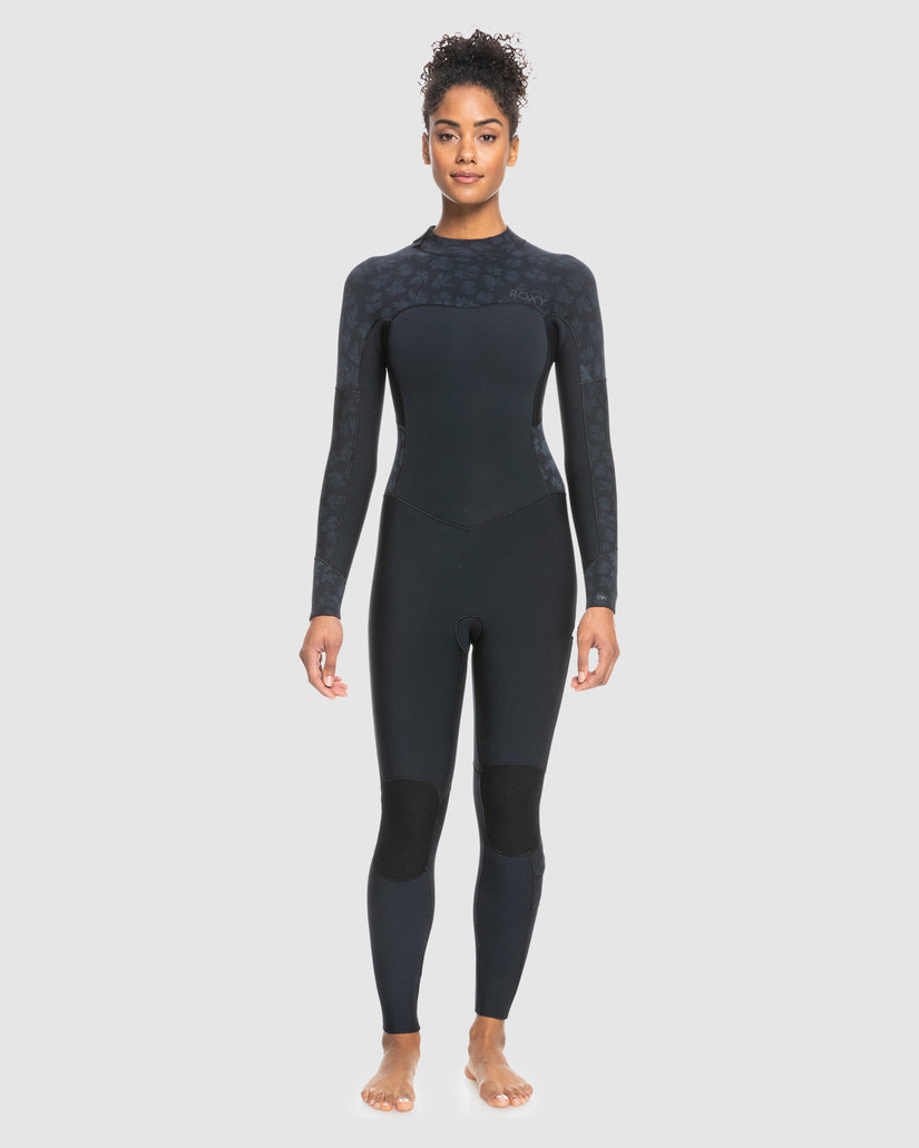 Womens 3/2mm Swell Series GBS Back Zip Wetsuit