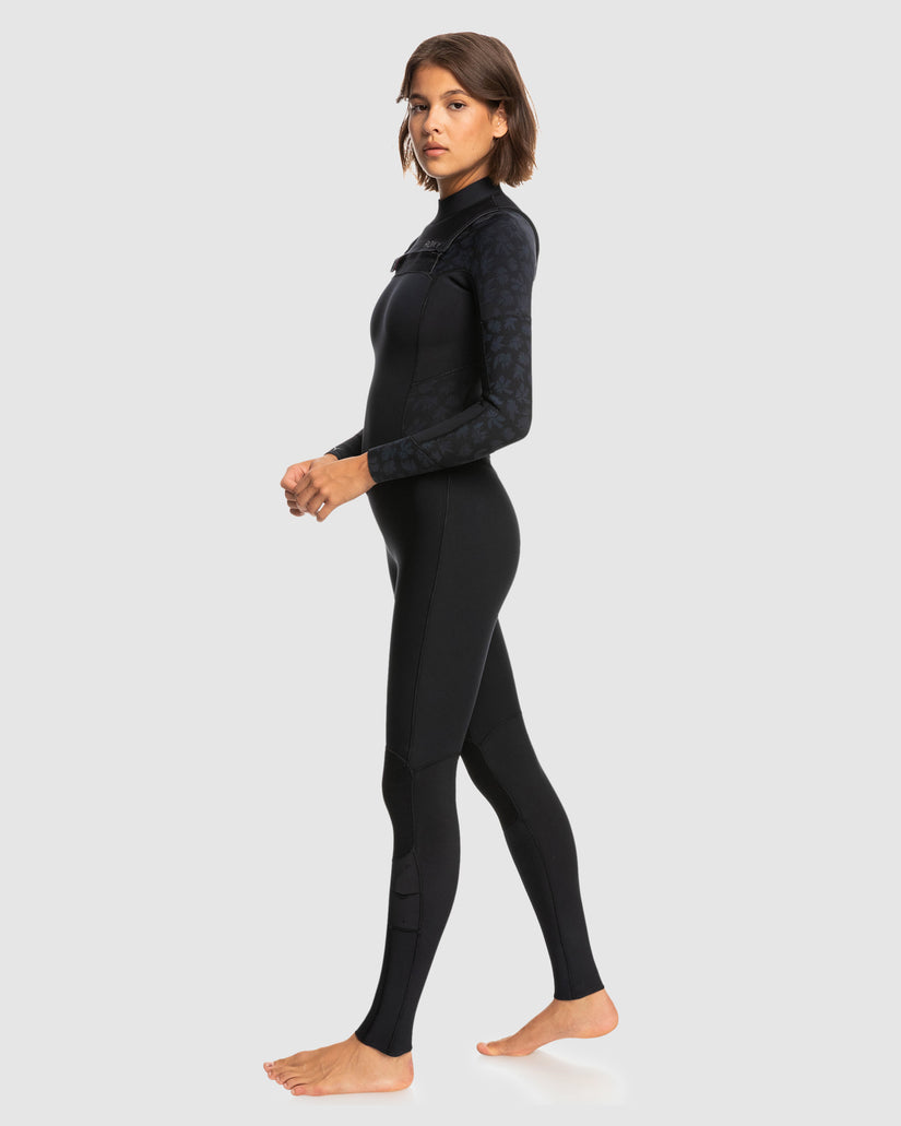 Womens 3/2mm Swell Series GBS Chest Zip Wetsuit