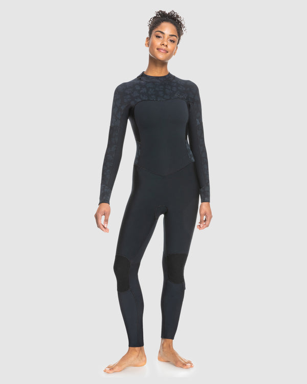 Womens 4/3mm Swell Series GBS Back Zip Wetsuit
