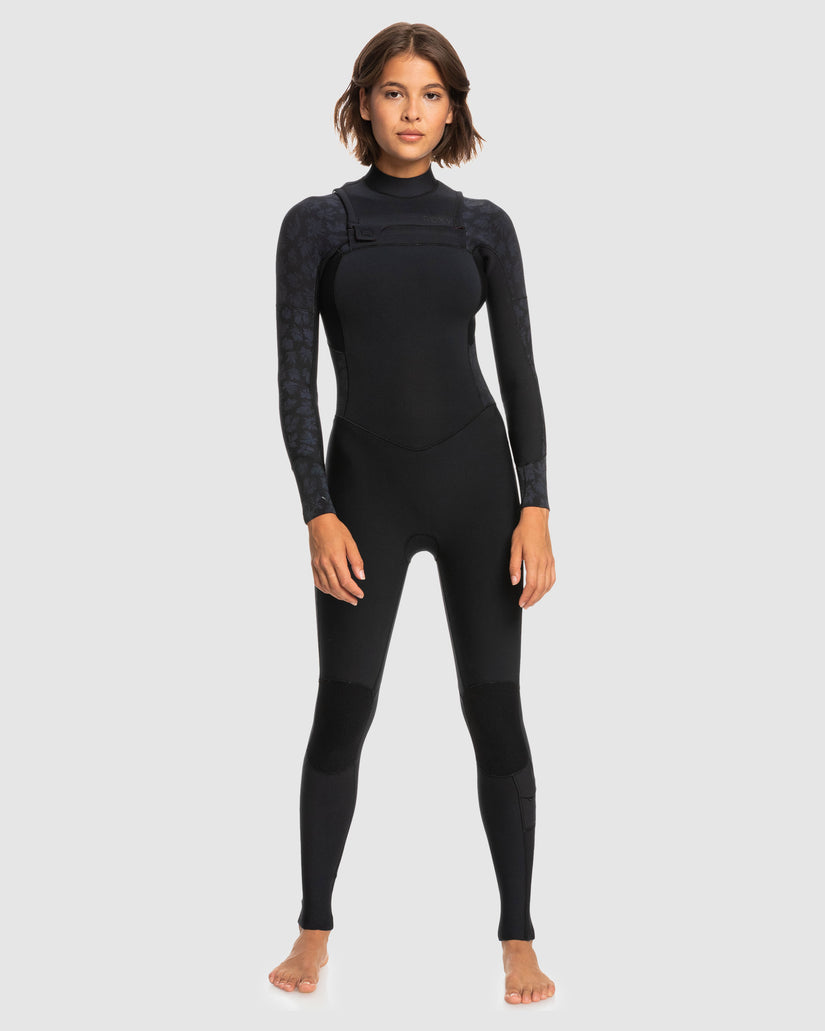 Womens 4/3mm Swell Series GBS Chest Zip Wetsuit