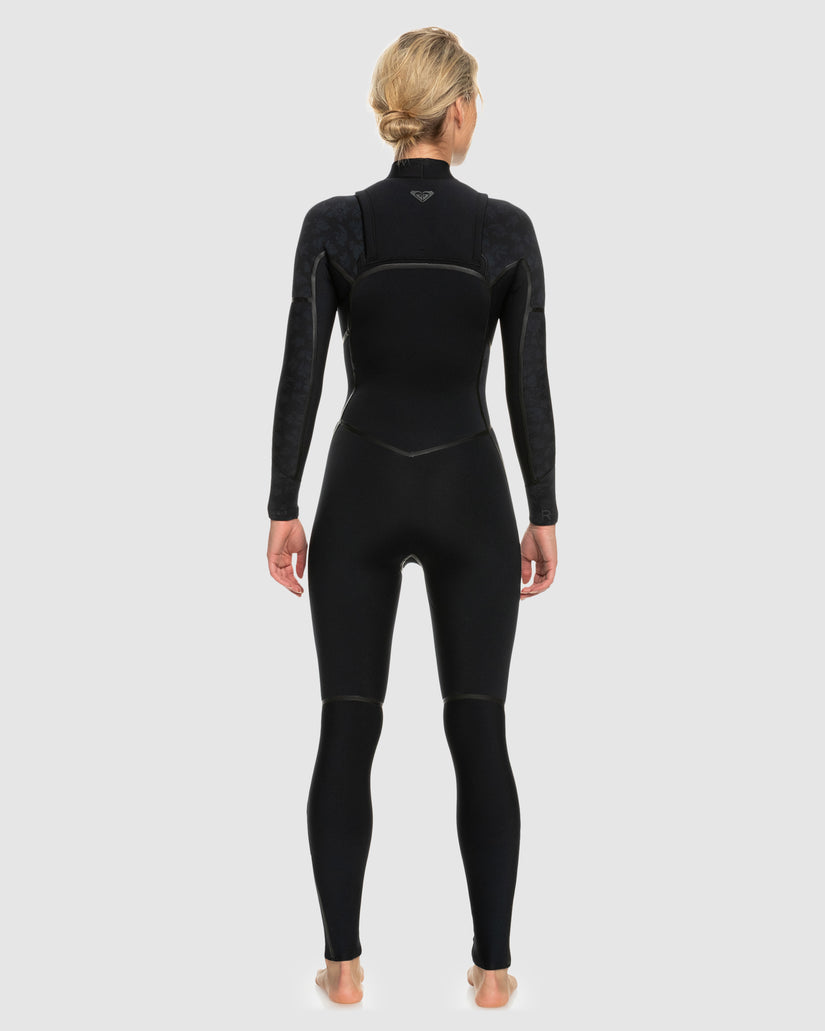 Womens 4/3mm Swell Series LFS Chest Zip Wetsuit