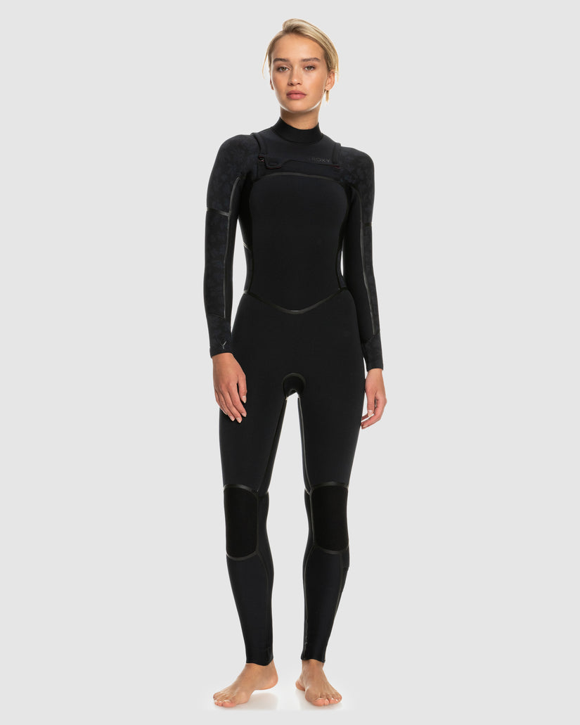 Womens 4/3mm Swell Series LFS Chest Zip Wetsuit