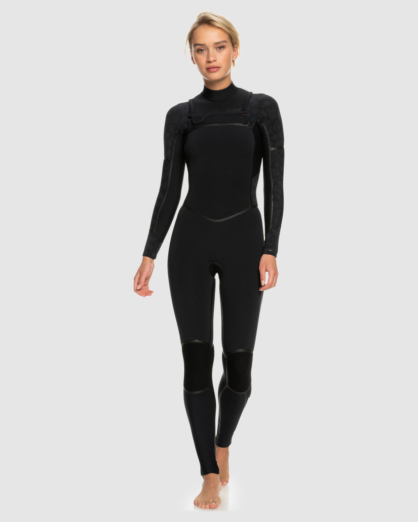 Womens 4/3mm Swell Series LFS Chest Zip Wetsuit