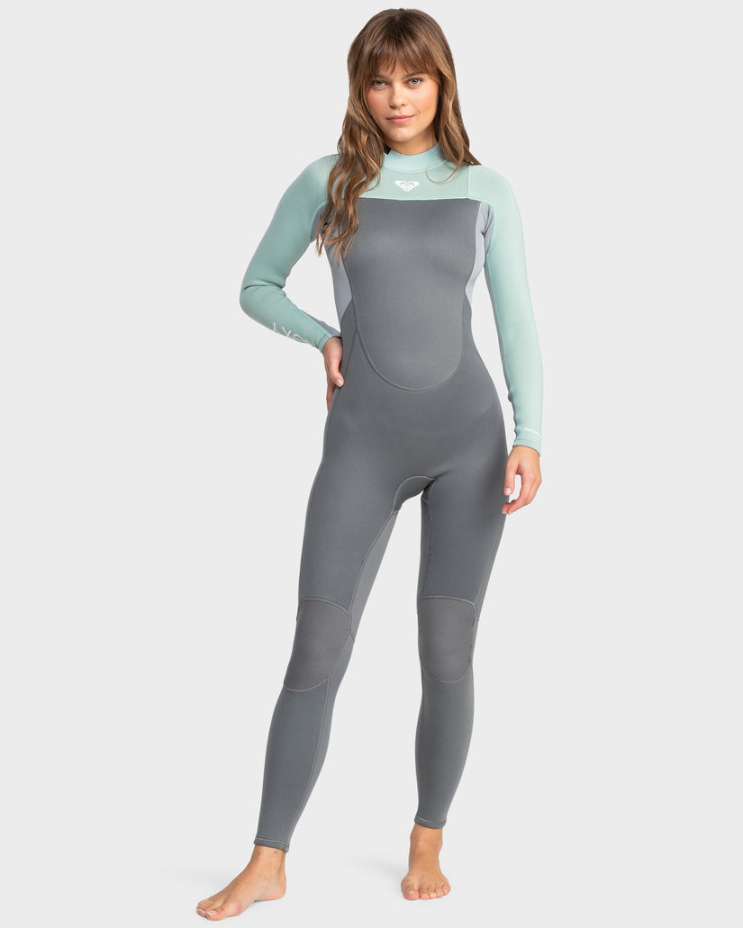Roxy Prologue 2mm Back Zip Shorty – Muta Manica Corta Da Donna, Good Mood, Per Acqua 21-23°C - 2