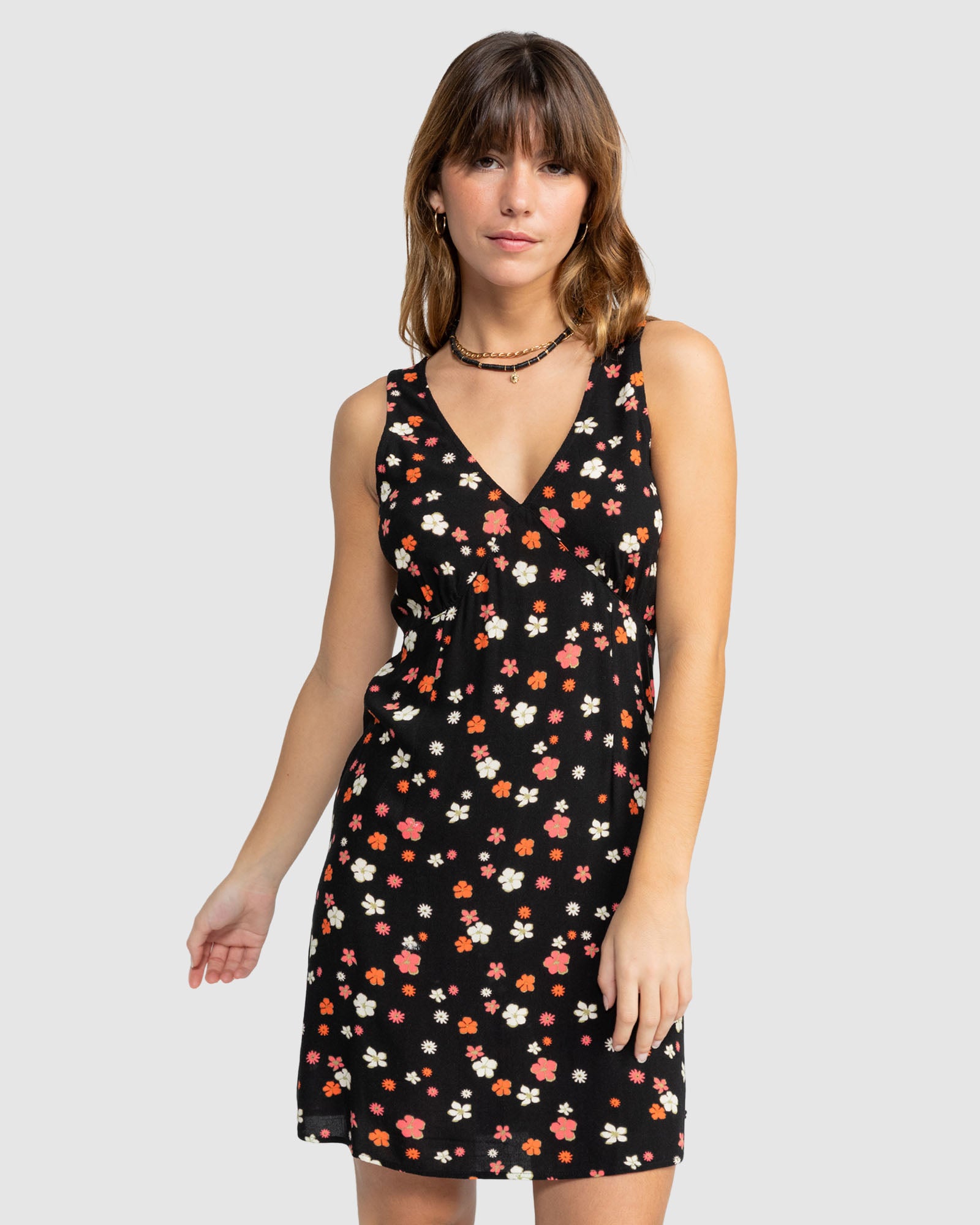 Womens Sunday Feeling Print Mini Dress Australia