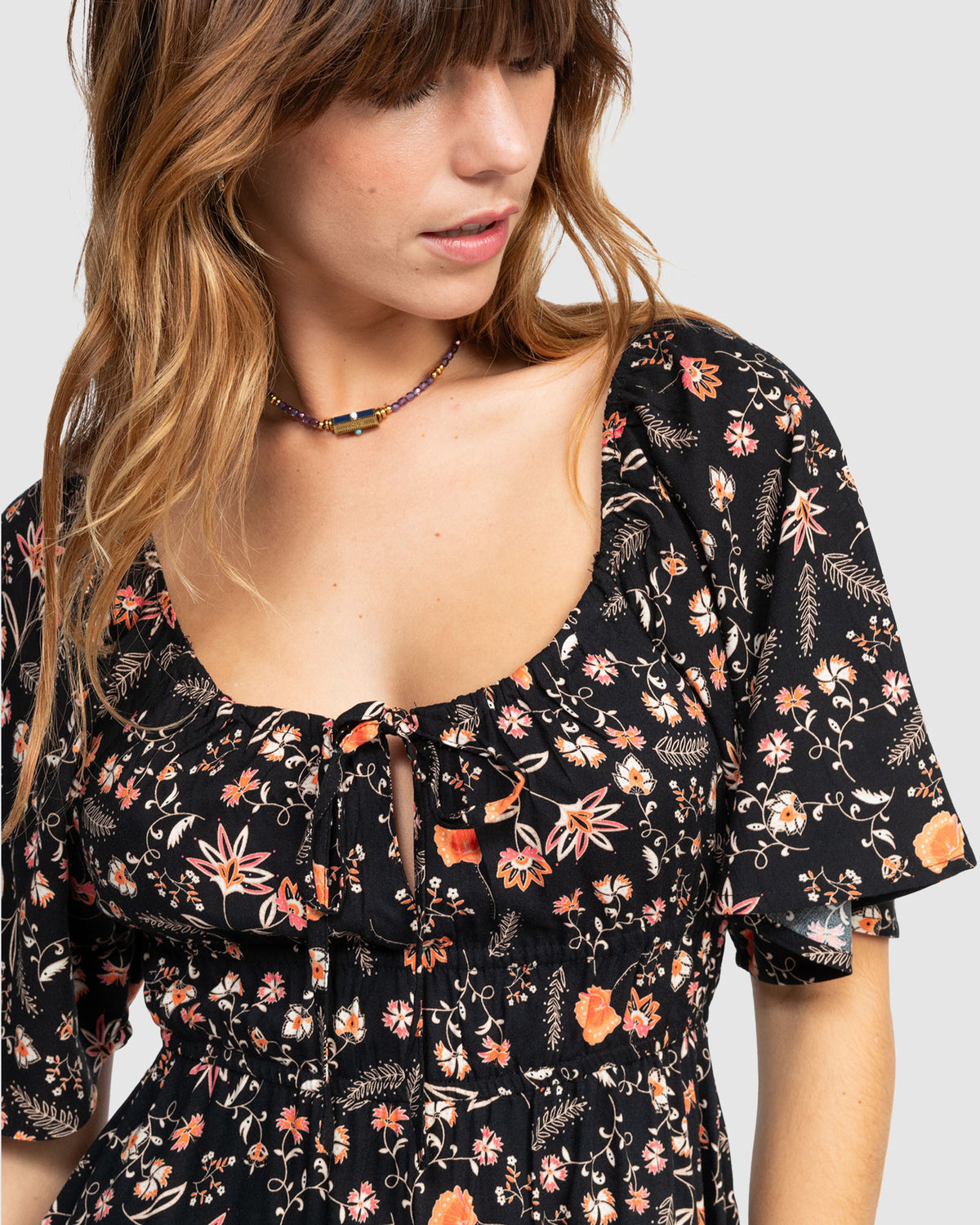 Womens Sun Symphony Mini Dress