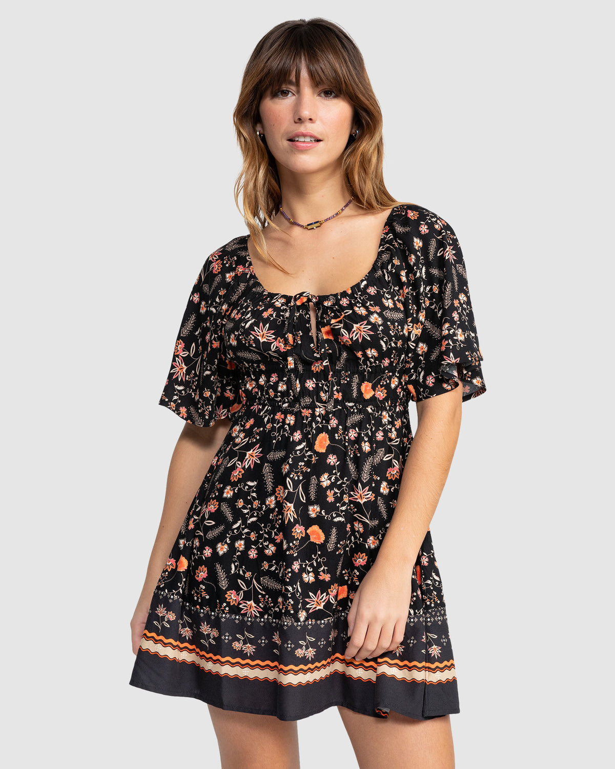 Womens Sun Symphony Mini Dress