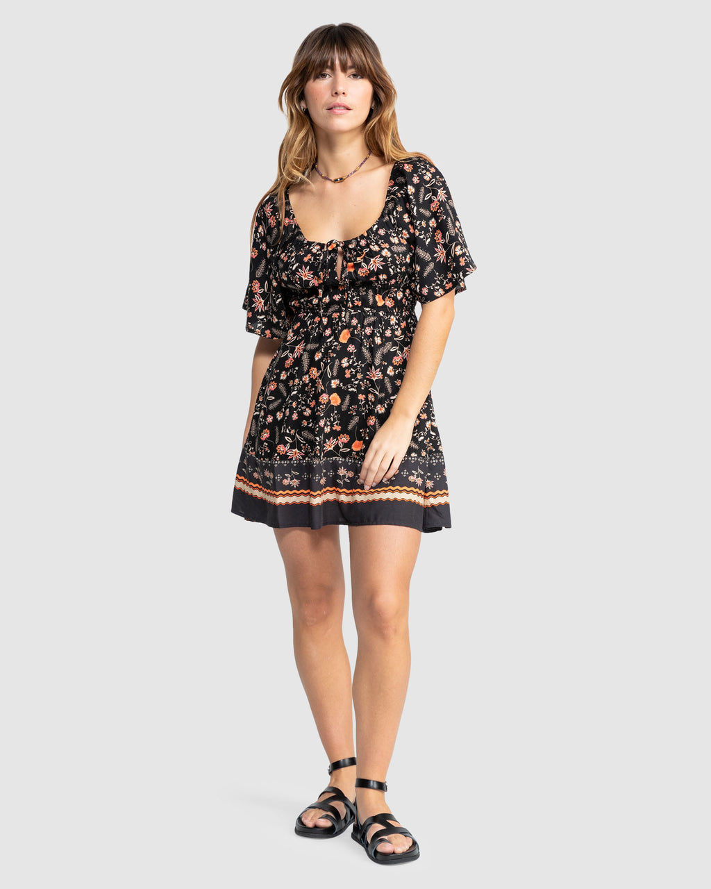 Womens Sun Symphony Mini Dress