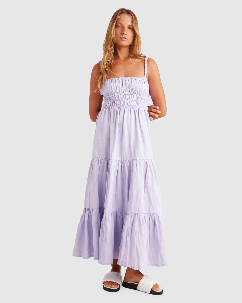 Womens Sunshine Coastline Midi Dress