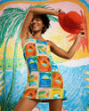 Womens Atlas Playa Blanca Slip Dress