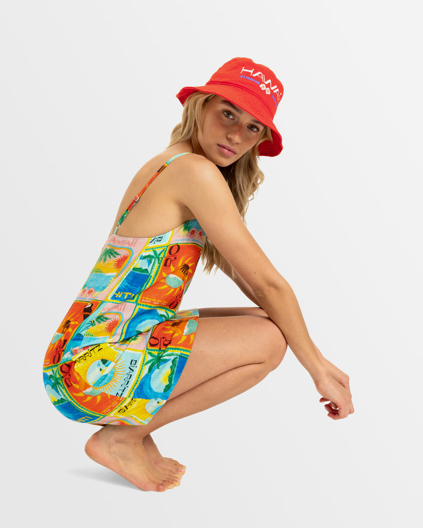 Womens Atlas Playa Blanca Slip Dress