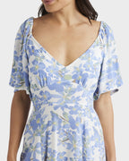 Womens Mercado Mini Crepe Mini Dress