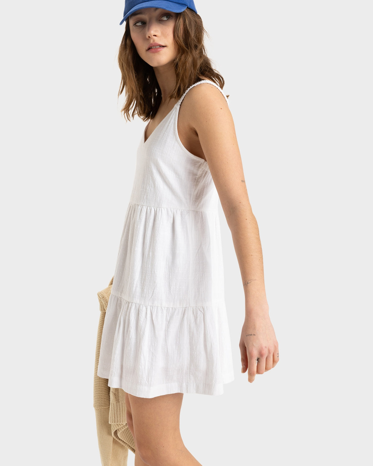 Womens Waiting Line Mini Dress